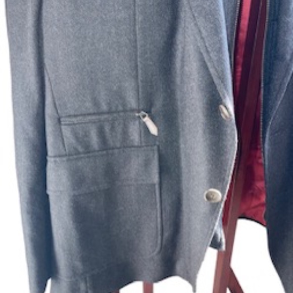 RIVIERA RED Boston Hybrid Zip out Wool Blazer size 48R - Picture 8 of 12